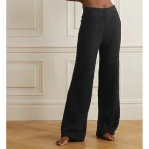 NWT Skims Kim Kardashian Black Teddy Cozy Pant Size XL